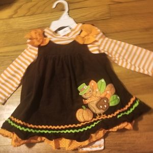 Toddler Girls Thanksgiving Dress 18m